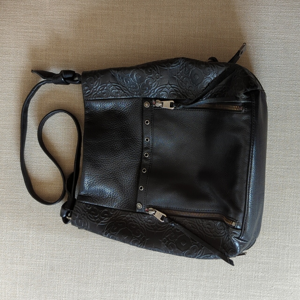 The Sak Tooled Leather Shoulder Bag